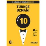8.sınıf TÜRKÇE Uzman 10'lu Deneme - Hız Yayınları
