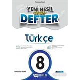 8.Sınıf Türkçe Yeni Nesil Nitelikli Defter