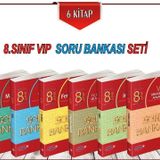 8. Sınıf Vip Soru Bankası Seti 6 Kitap Editör Yayınları