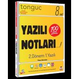 8. Sınıf Yazılı Notları 2. Dönem 1. Yazılı Tonguç Akademi Yayın