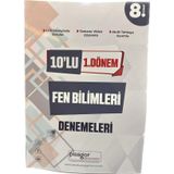 8. Sınıf Zeka Küpü Fen Bilimleri 10lu Pisagor Denemesi 1.Dönem