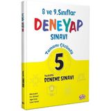 8. Ve 9. Sınıf Tüm Dersler Deneyap 5 Deneme Editör Yayınları