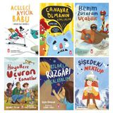 8+ Yaş Hikaye Kitapları 6'lı Set / Aceleci Ayıcık Babu - Canavar Olmanın Zorlukları - Benim Zürafam Uçabilir - Hayallere Uçuran Kanatlar - Atlarla Rüzgarı Yakalayalım - Şişedeki Mektup -