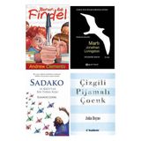8+ Yaş Okunması Gerekenler Seti / Bunun Adı Findel - Martı Jonathan Livingston - Sadako - Çizgili Pijamalı Çocuk