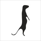 80 cm Gelincik Folyo Sticker