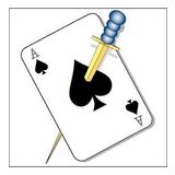 80 cm İskambil Kağıdı Folyo Sticker