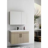 80 Cm Lake Kapuçino Renkli Banyo Dolabı