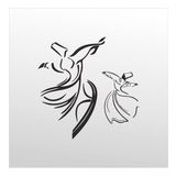 80 cm Mevlana Folyo Sticker