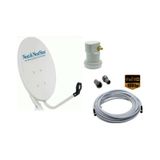 80 CM Next Nextstar Çanak Anten Full SetTekli Lnb+25M Kablo ile