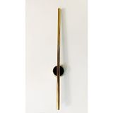 80 cm Pilli Gold Kasa Sarı Işık Banyo Duvar Ayna Tablo Aydınlatma Çubuk LED