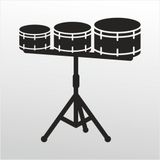 80 cm Üçlü Tumba Folyo Sticker