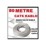 80 Metre 80 Mt 80M Internet Kablosu Cat6 Kalin Kablo