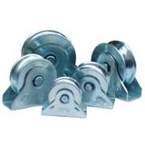 80 MM RAYLI KAPI MAKARASI DEMİR KAPI RAY MAKARASI KEPLİ MAKARA