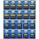 80 Varta Superlife çinko-karbon pil (40 x AA Mignon + 40 x AAA Micro) Blister