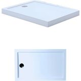 80 x 100 Dikdörtgen Monoblok Duş Teknesi H:10 cm