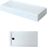 80 x 100 Dikdörtgen Panelli Duş Tekneleri H:17 cm