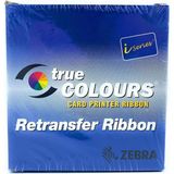 800012-445 Ymck Renkli Şerit (625 Baskı) Retransfer Ribbon Yeniden Transfer Ribonu
