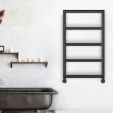 800X500MM Paslanmaz Çelik Havlupan Ngiht Black Trendy - Night Black