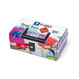 8019 01 Mp Deri Effect Modelleme Kili Mp (42 gr x 1 Blok + 25 gr x 5 Blok ve Şekillendirici) - 1BW-Beyaz