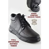 805 Hakiki Deri Klasik Erkek Bot Ayakkabı Ortopedik Taban Erkek Bot
