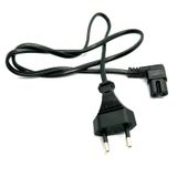 80cm L Uçlu Teyp Fişi C7 Power Güç Kablosu 0.8m 2x0.75 Enerji Kab