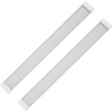 80W 120 Cm Kristal Beyaz Led Bant Armatür 6500K (2Li Paket)