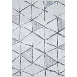 80x150 cm Kabal Siyah Modern Yün El Dokuma Modern Geometrik Etnik Eskitme Desenli Boho Oturma Odası Salon Yolluk Koridor Mutfak Halısı