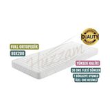 80X200X12 Ikea Divan Uyumlu Tek Kişilik Ortopedik Sünger Yatak (Şilte) - 80 x 200 cm - Beyaz