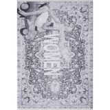 80x300 cm Bystrzyca Mor Madalyon Yün El Dokuma Modern Geometrik Etnik Eskitme Desenli Boho Oturma Odası Salon Yolluk Koridor Mutfak Halısı