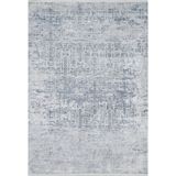 80x300 cm Mathelo Gri Modern Yün El Dokuma Modern Geometrik Etnik Eskitme Desenli Boho Oturma Odası Salon Yolluk Koridor Mutfak Halısı