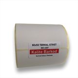 80X50 Termal Etiket | Rulo Barkod Etiketi
