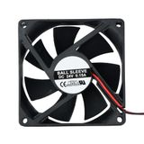 80x80x25 mm 24v Dc 2 Pin Plastik Kasa Fanı