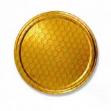 82 Mm Bal Petek Kavanoz Kapağı 600 Adet/koli Toptan Gold - Bal Petek Desen