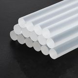 84 Adet Ince Mum Silikon 7.5 mm Uzunluk 30 cm Çubuk Sıcak Silikon Hobi Eşya Maket Yapıştırma - Çok Renkli - Genel