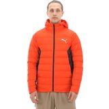 849355-88 Puma Packlıte Hooded Down Jacket Erkek Mont Turuncu