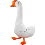 84cm Kaz Peluş Pofuduk Kaz - Peluş Yastık Kaz Yastık