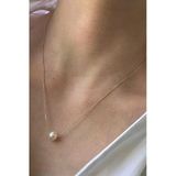 8,5 Mm Akoya Doğal İnci Kolye