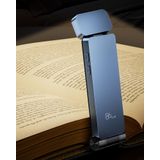 86lux Okuma Işığı, Yatakta Okumak için Şarj Edilebilir Kitap Işığı, Ultra Hafif Klipsli LED Kitap Ayracı Lambası, 3 Kehribar Renkli ve Kademesiz Kısma, Kitap Severler, Çocuklar için, Mavi