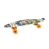 885 Desenli Orta Boy Işıklı Kaykay 60 cm