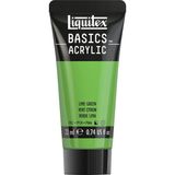 8870493 Temel Akrilik Boya - Kireç Yeşili, 22 ml Tüp, Solmaz, Su Geçirmez, Ahşap, Metal, Serami - Genel - Çok Renkli