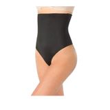 890 Kadın Karın Ve Kalça Toparlayıcı Dikişsiz Slip Korse Tekli, SİYAH, L/XL