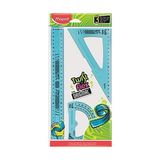 895055 30 cm Esnek Plastik Cetvel - 0 - Siyah