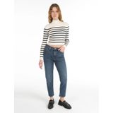 896 Maria Mom Fit Yüksek Bel Daralan Paça Kadın Jean Pantolon Cl1065444