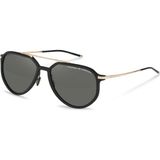 8990 A 59 Porsche Design Polarize Damla Model Erkek Güneş Gözlüğü - Siyah