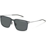 8991 B 58 Porsche Design Polarize Erkek Güneş Gözlüğü - Gri