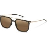 8992 C 58 Porsche Design Titanyum Erkek Güneş Gözlüğü - Sarı