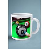 8ball Poll Mobil Oyun Baskılı Kupa Bardak Çift Taraflı Baskı Kişiye Özel Model 4