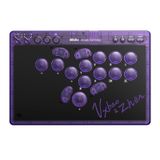 8Bitdo All Button Arcade Stick Transparent Purple Signature Edition Bluetooth Kablosuz Nintendo Switch için, PC, macOS, Steam & Raspberry Pi Uyumlu
