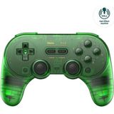 8Bitdo Pro 2 Bluetooth Controller Kablosuz Hall Effect Oyun Kolu,Nintendo Switch/Switch 2,PC, Android,Steam Deck,Apple,macOS, Raspberry Pi Jade Yeşil Edition