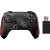 8bitdo Ultimate 2c Kablosuz 2.4g Oyun Kolu Pc Android Hall Effect Joystick Black Myth Wukong - Siyah - Kırmızı